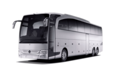 Туристический автобус Mercedes Travego png