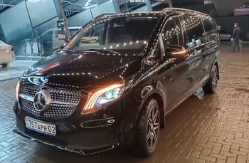 Прокат аренда минивэна Mercedes V-Class Viano vip, бизнес салон